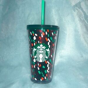 Starbucks Confetti Vintage Cold Cup